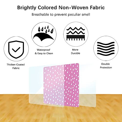 Qumeney Wardrobe Storage Closet, Portable Clothes Standing Shelves Organizer, Extra Strong And Durable Non-Woven Fabric Rack With Hanging Rods, Quick And Easy To Assemble (Purple) #TOP2