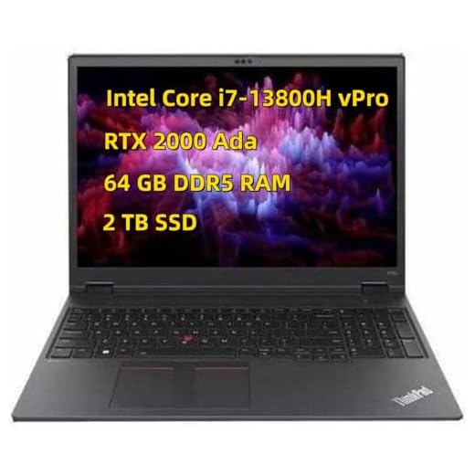NewLenovo ThinkPad P16v Mobile Workstation Laptop - Intel Core i7-13800H vPro - 64 GB DDR5 RAM 2 TB SSD - 16″ WUXGA IPS - NVIDI.A RTX 2000 Ada - WIN11 Pro Backlit Keyboard 5MP RGB+IR Camera