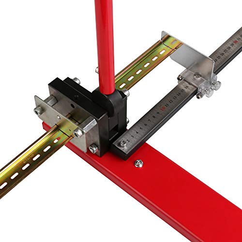 La Mejor Selección de Rieles de corte para comprar hoy. 50 Herramienta de corte de riel DIN para cortar con guía y tope de longitud para riel DIN 35 x 7,5 x 1 mm