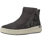 normal En forma Geox J AVEUP Girl B, Zapatillas Altas Mujer, Gris (Dk Grey), 39 EU