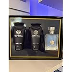 Versace Pour Homme by Versace for Men - 3 Pc Gift Set 1.7oz EDT Spray, 1.7oz Hair and Body Shampoo, 1.7oz After Shave Balm