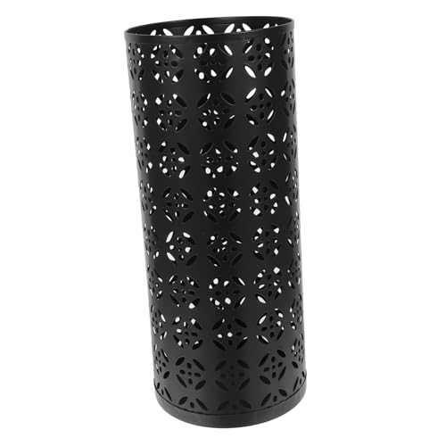 Porte-parapluie rond noir pour sécher vos parapluies sans tremper l'entrée
