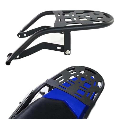 Support top case arrière Yamaha XT 250 avec plaque d'ancrage haute résistance