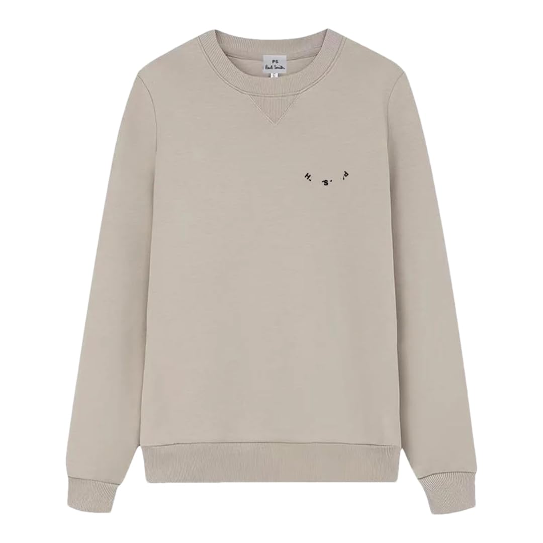 Coreano Ricamato Uomo E Donna Sportswear Manica Lunga Cotone Felpa Con Cappuccio Classico Top 15 M, 15, M