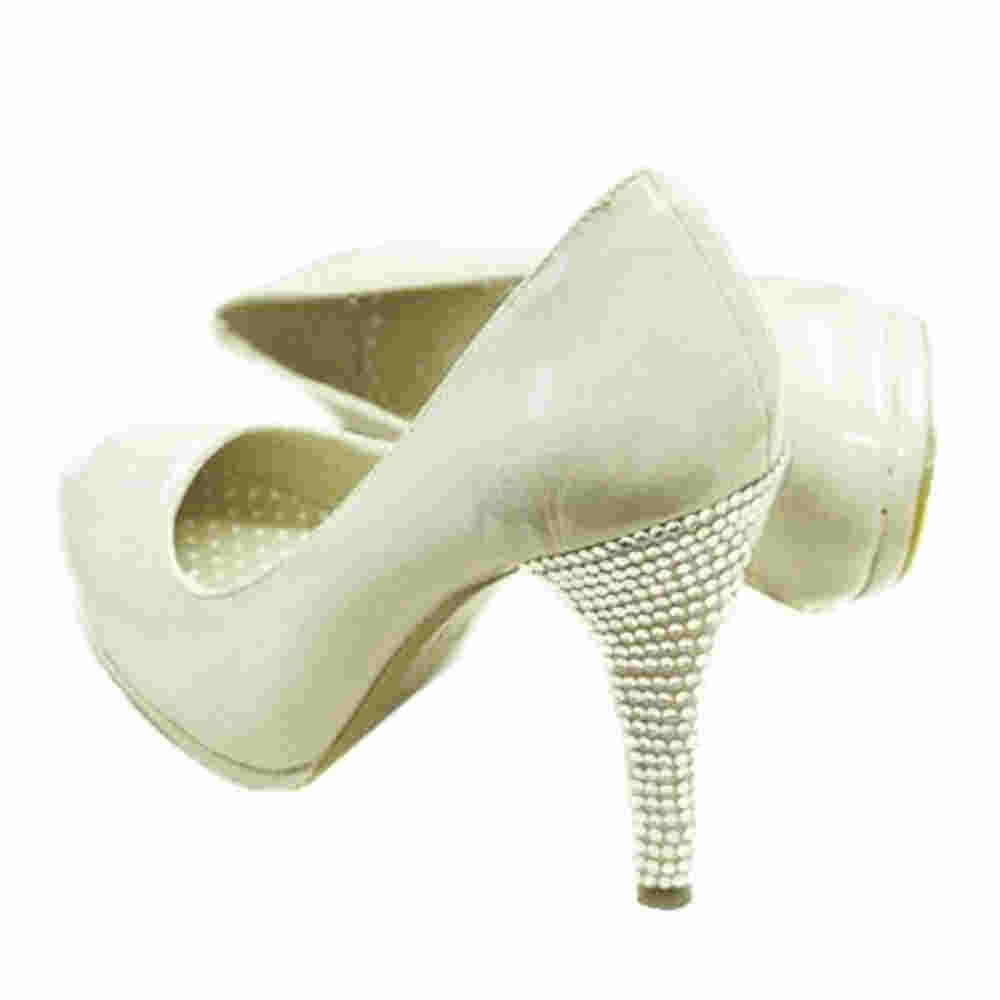 Clear Rhinestone Crystal Heel Shoe Decorations set - Perfect for Wedding or Evening Shoes