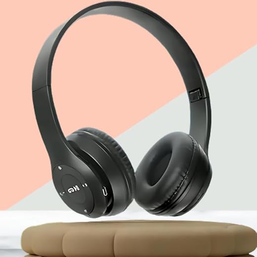 icall P47 Gaming Headphones Wireless Over Ear Black