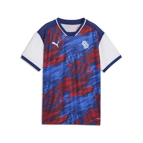 PUMA Unisex-Child Christian Pulisic 10 Passion Jersey, Elektro Blue- Red- White SS26, - image 1