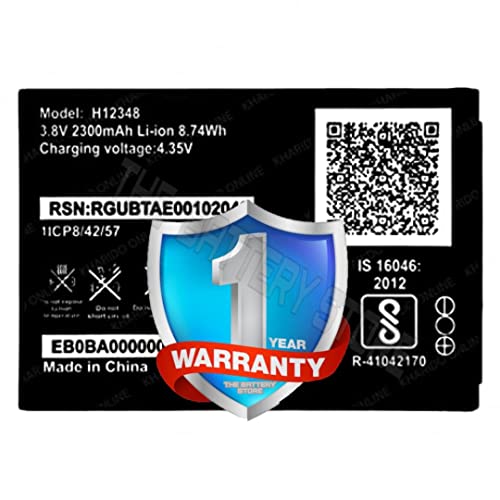 Image of THE BATTERY STORE Original Compatible for Jio WiFi Battery H-12348 Reliance Jio WiFi Dongle /Airtel WiFi / M2S Fi 2 / Wireless Router 4g FI2 / M2 hot spot Battery with 1 year warranty (FOR WIFI 12348)