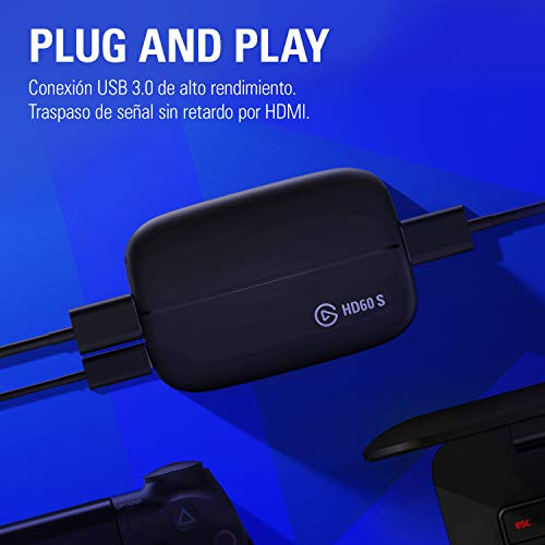 Elgato-HD60-S-Tarjeta-de-captura-captura-a-1080p60-traspaso-sin-retardo-latencia-ultrabaja-PS5-PS4-Xbox-Series-XS-Xbox-One-Nintendo-Switch-USB-30