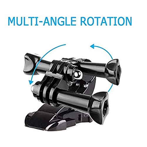 17 Stück Schwenkarm Halterung Kopfband Halterung Verstellbare Schwenkarm fur Kamera 3-Wege Feste Gelenke Halterung Lang & Kurz Anschlüsse Verlängerungsarm Montageset für GoPro-Kameras und ähnliches - Image 4