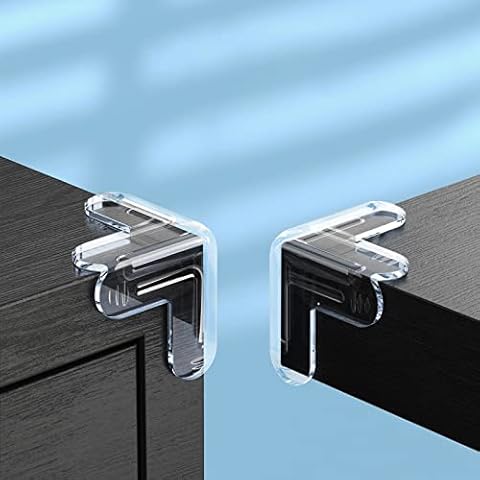 Cabinet Door Bumper, Clear Silicone Rubber Door Stopper Wall Protector, Adhesive Bumpers for Car Doors Drawers Shower Doors Toilet Lid (T-Shape) Cover