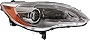 Evan Fischer Headlight Assembly Compatible with 2011-2014 Chrysler 200 Halogen Convertible/Sedan Passenger Side