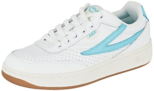 FILA FILA SEVARO Wmn, Scarpe da Ginnastica Donna, White-Blue Radiance, 38 EU