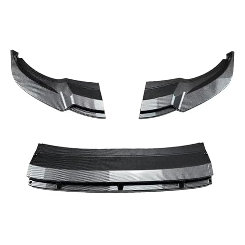 Becquet de lèvre avant pour pare-chocs VW Tiguan 2021 2022 2023 style carbone