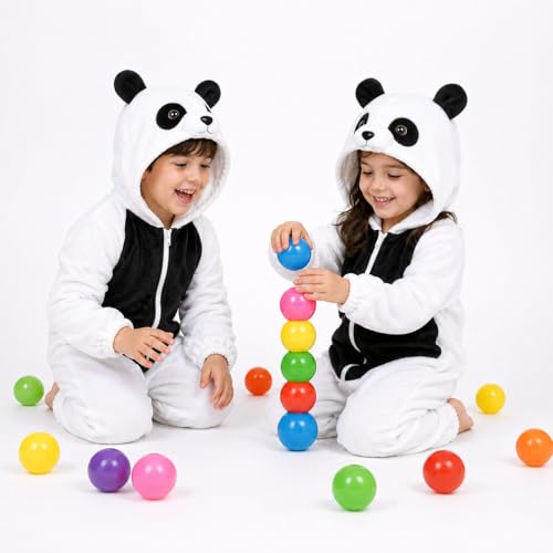 Image of Raj Costume Animal Fancy Dress Costume for Boys & Girls | Hooded Full Body Wildlife Zoo Animal Jumpsuit | Soft Costume for School Function, Fancy Dress, Halloween, Birthday, Cosplay & Role Play