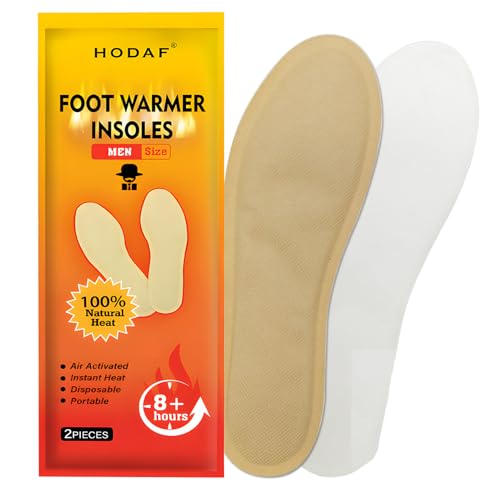 5 Pares Plantillas Calefactables, Calentadores de Pies, Plantillas Termicas Calefactables, 8 Horas de pies Calientes, Plantillas Calor Pies (L)