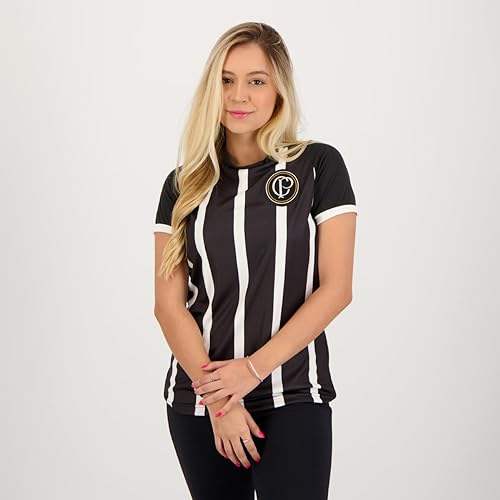 Camisa Corinthians Bradley Feminina Preta