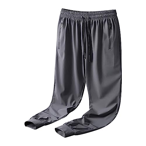 Pantalones deportivos ligeros para hombre, elásticos, de ajuste regular, pantalones deportivos de yoga, pantalones deportivos para descansar, pantalones deportivos para correr al aire libre,