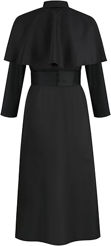 Miniatura 2 de Colorful House Disfraz de sacerdote para adultos, traje de monje sacerdote para hombre