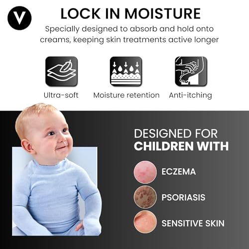 Viskin Baby Seamless Tops with Cooling Viscose Fibre - Gentle Under Layer Tops for Boys and Girls - Skin Comfort - 1-2 Years3