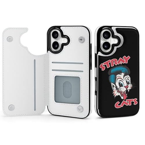 Stray Cats XgCLbc ACz17 P[X X}zP[X ACz17 / 17 Air / 17 Pro / 17 Pro Max ΉJo[ 蒠^ z^ PU Sgی ~ wh~ ϋv h~ J[h[ 