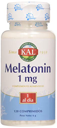Solaray, Melatonina 1Mg, 120 Tabletas