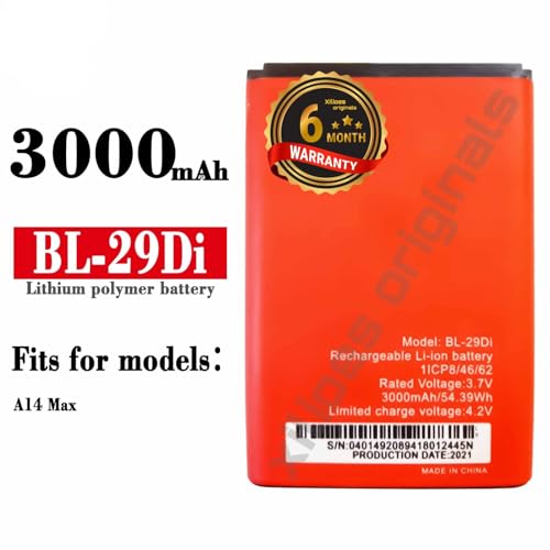 Image of BL-29DI Battery for itel muzik 400 /a14 max Battery with 6 Month Warranty**(V199)