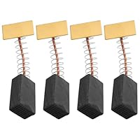 eMagTech 4 Stück Motorkohlenbürsten 6,8x10,3x18,4mm N-7353 Kompatibel mit Einhell Bavaria BFMR 1100