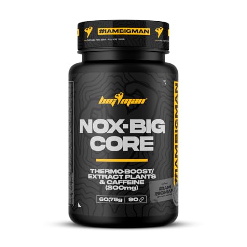 BigMan | NOX·BIG CORE 90 Cáp. | Quema grasas | Termogénico | Apoyo a la pérdida de peso | Con guaraná y cafeína anidra