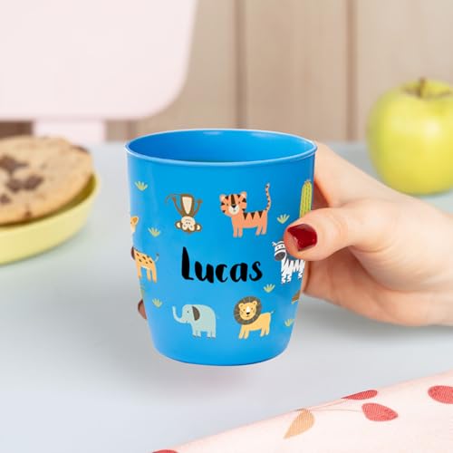 Set 6 Tazze Di Plastica Per Bambini - 600 Ml, Senza BPA, Colorate, Infrangibili - Foto 8