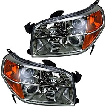 Headlight Assembly Set of 2 - Compatible with 2006-2008 Honda Pilot