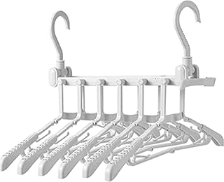 Folding Hanger Wall Hanger Creative Multi-Layer Folding Hanger Multi-Purpose Coat Trousers Save Space Wardrobe Storage