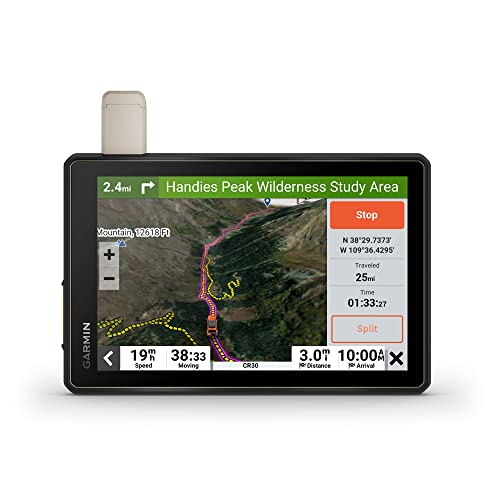 Garmin Tread Overland, All-Terrain Navigator, Rugged, Built in Mapping, iOverlander, Ultrabright Display