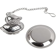 Duck Shaped Tea Strainer, Spotless Steel Tea Infuser, Loose Tea Leaf Ball Filter, Herbal Spice Infuser, Silver