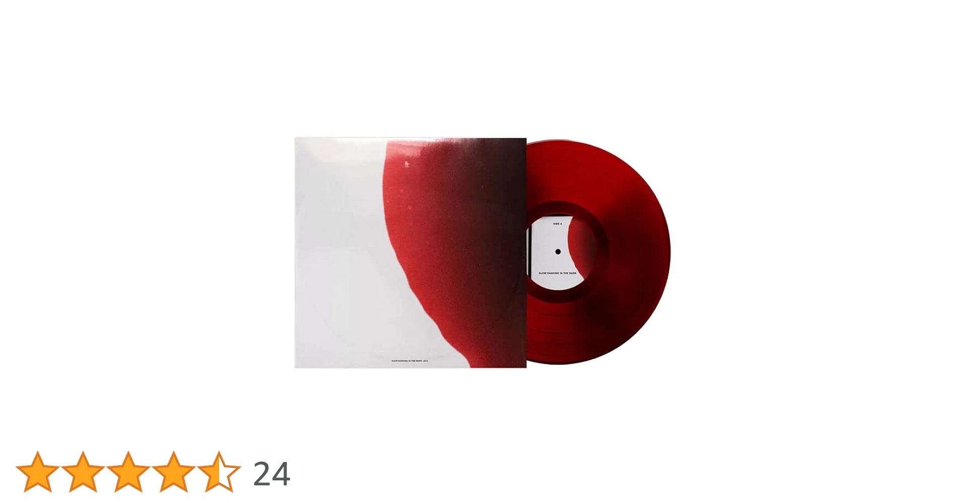 Slow Dancing In The Dark - Exclusive Limited Edition Opaque Red