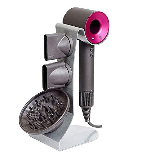 MD Global Compatible with Hair Dryer Stand Holder MD-D Stand (Silver)