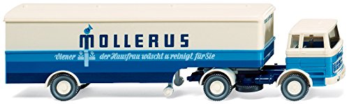 Wiking 051318 - Koffersattelzug (MB 1620) "Mollerus" (1:87)