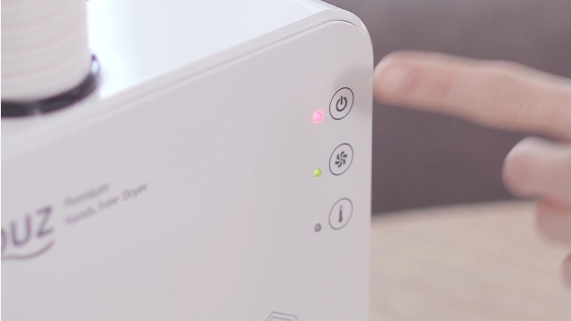 DUZ ペット用ハンズフリー ドライヤー 4温度調整