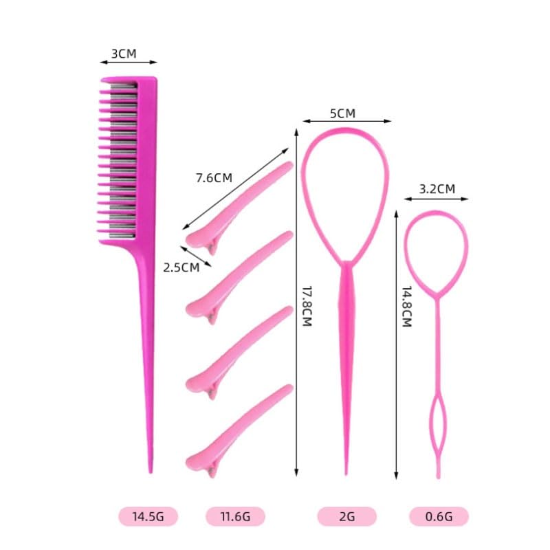 Women's Hairpin Comb Anti Slip Hair Care Set