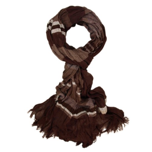 TrendsBlue Premium Multi Striped Scarf3