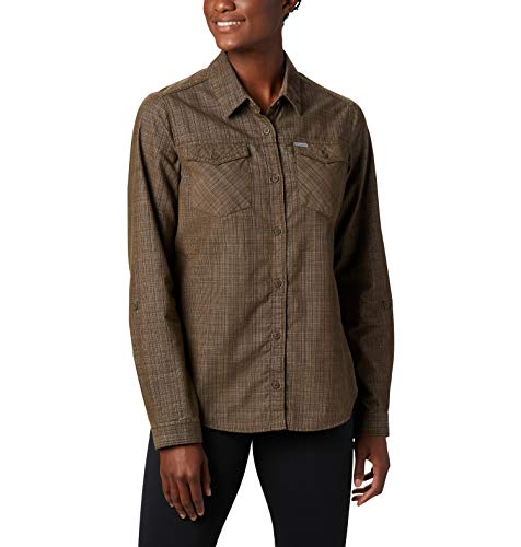 Corduroy Long Sleeve Shirt Shirt, Olive 