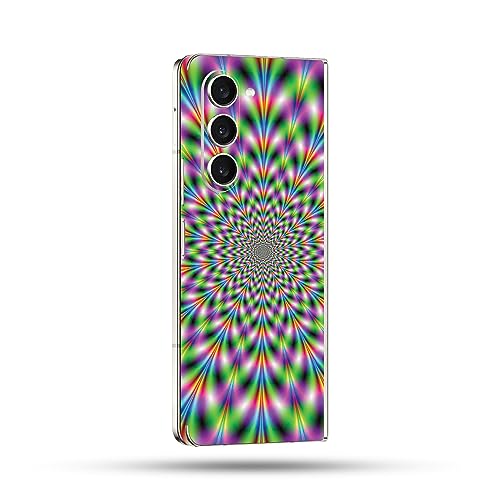 Image of MightySkins Skin Compatible with Samsung Galaxy Z Fold 5 Full Wrap - Hypnosis | Protective, Durable, and Unique Vinyl Decal wrap Cover | Easy to Apply, Remove, and Change Styles | Made in The USA