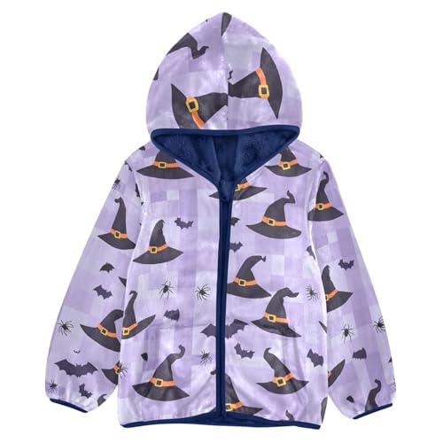 CHIFIGNO Boys Fleece Jacket Printed Boys Jackets Boys Winter Coat for Toddler Kids with Pockets