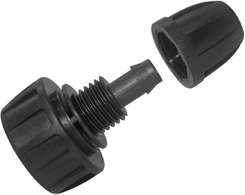 Miniatura 10 de Hooshing 4 piezas de tubo de riego por goteo de 14 pulgadas a grifo, adaptador de manguera de riego de 34 pulgadas a 14 pulgadas, accesorios de