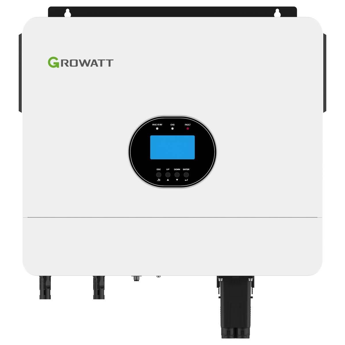 GROWATT SPF6000 0% MwSt §12 III UstG ES Plus 6kW Off-Grid Wechselrichter