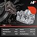 A-Premium Disc Brake Caliper Assembly with Bracket Compatible with Select Subaru Models - Legacy/Outback 2010 2011 2012 2013 2014, H4 2.5L - Rear Driver and Passenger Side, 2-PC Set