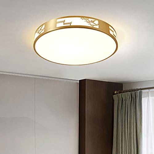 Plafonnier LED style chinois magpie réglable trois couleurs 2.8"