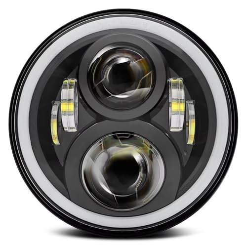 Phare de moto à LED blanc DRL noir pour Hornet 600 et CB400