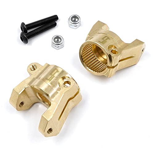 Yeah Racing EMED-006 Brass Front C-Hub Set : Element 1/10