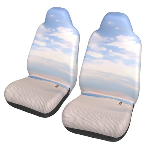 Housses de siège de voiture universelles étanches et respirantes lot de 2 protections